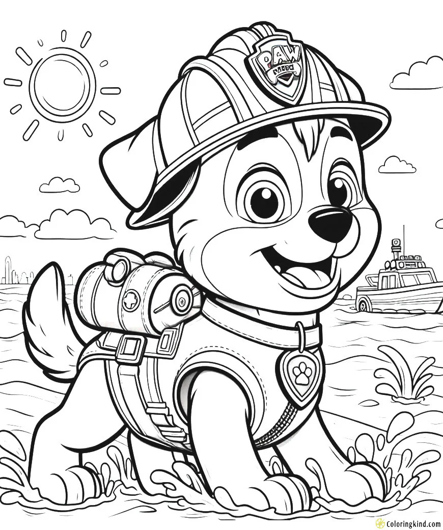 Zuma Water Rescue Dog