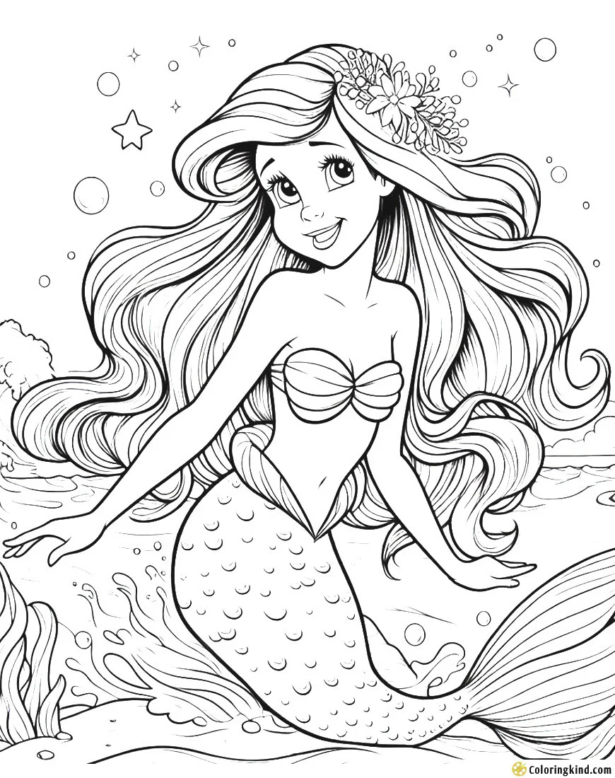 Ariel is the most adventurous little mermaid