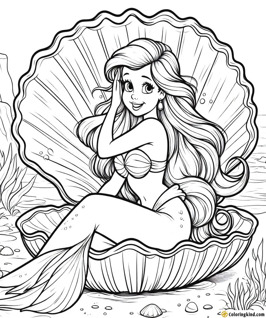 Ariel in a Cockle Shell