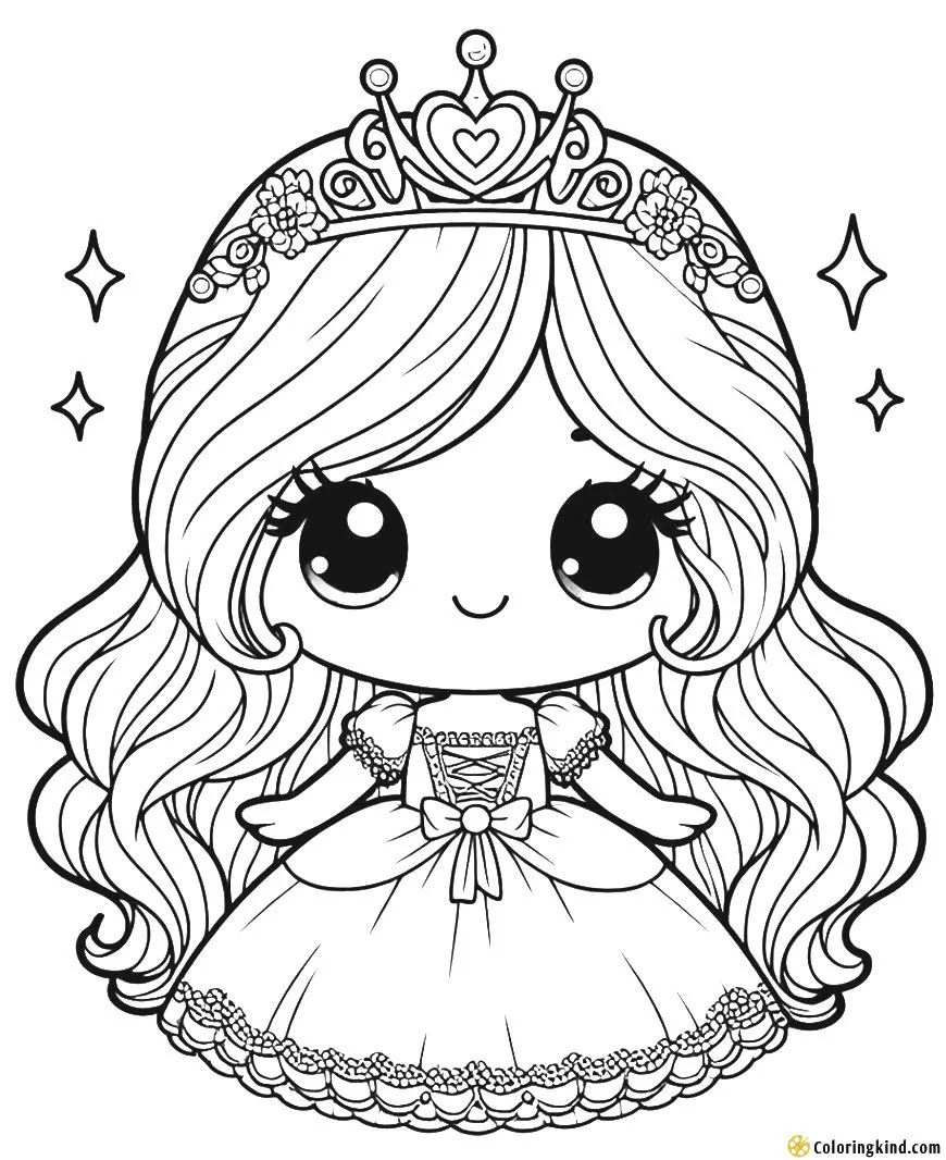 Pink-Cheeked Lovely Princess
