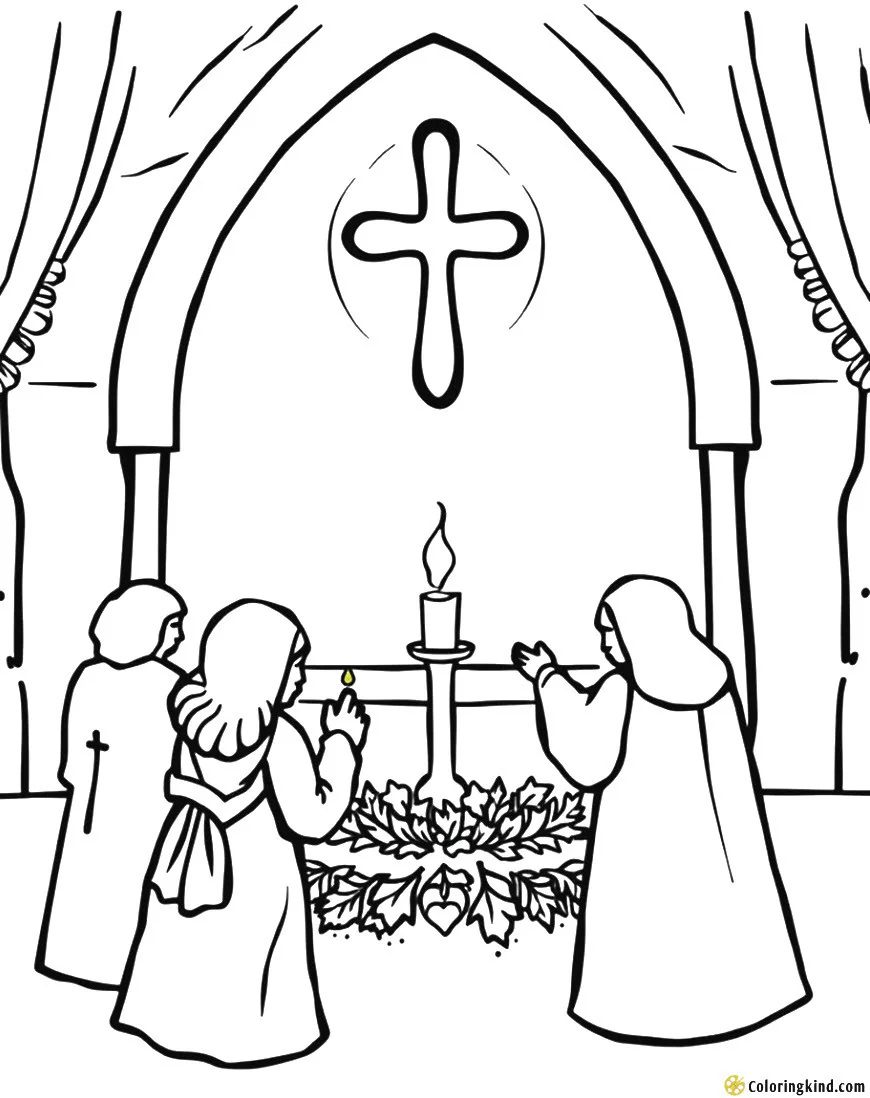Candlelight Christmas service sheet