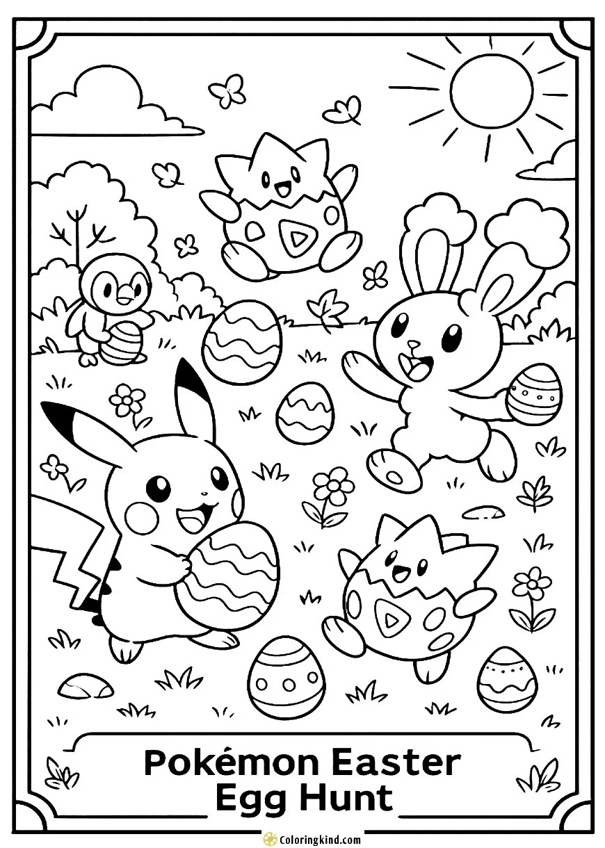Pokémon Easter Egg Hunt