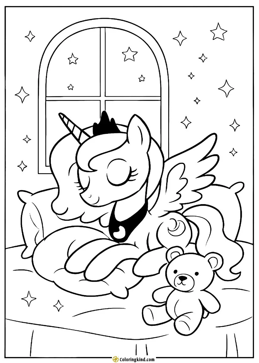 Starry Night Sleepover with Princess Luna