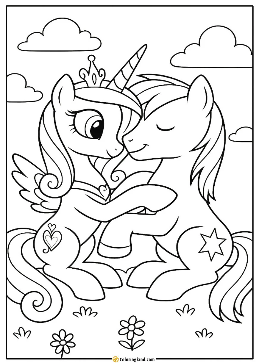 Princess Cadance and Shining Armor
