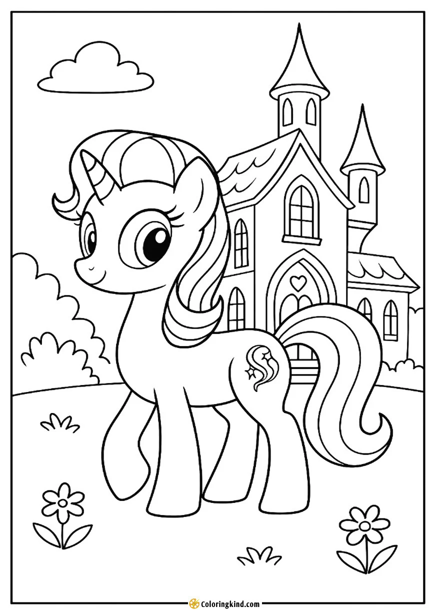 Starlight Glimmer at the Friendship School Courtyard