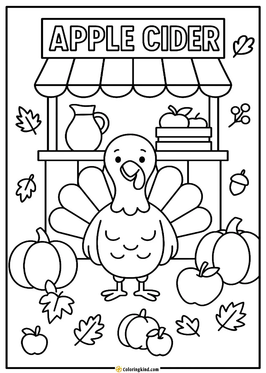 Turkey with Apple Cider Stand