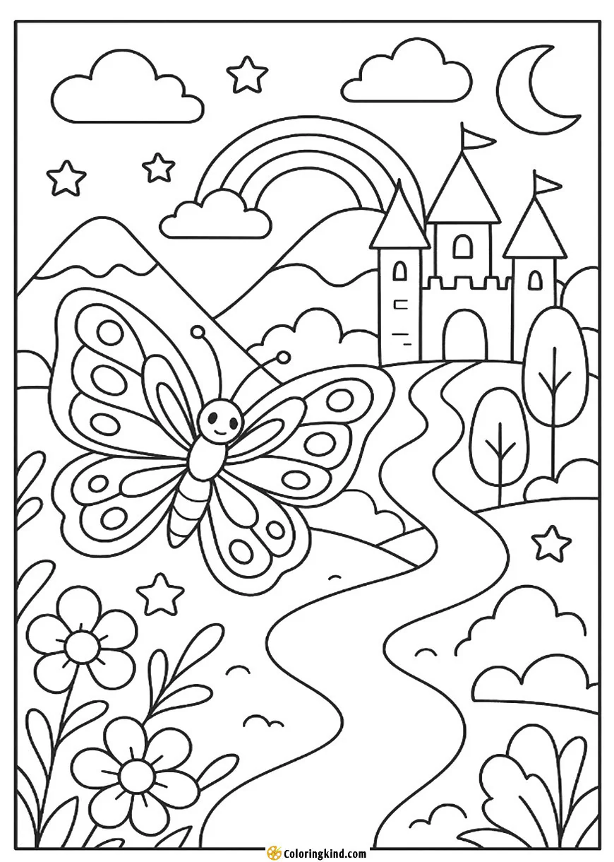 Butterfly in a Fantasy World