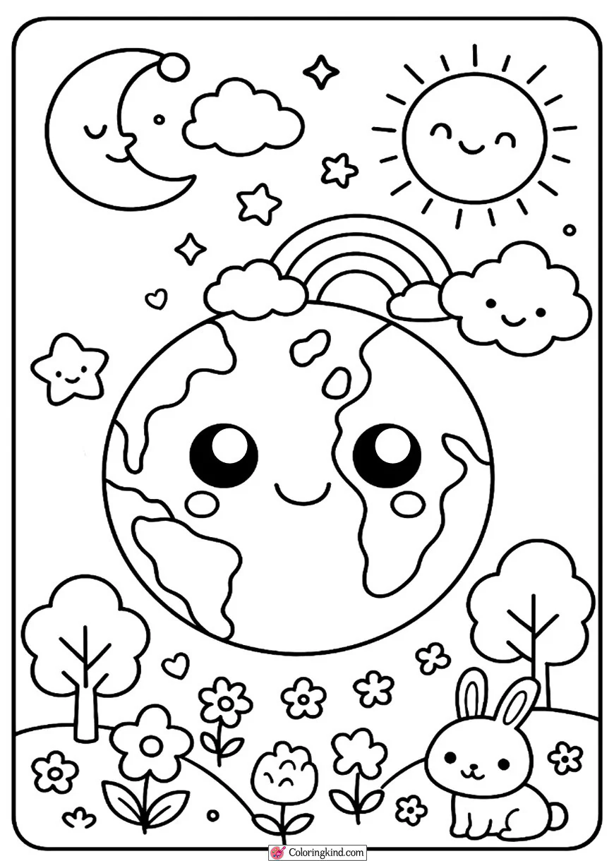 Happy Planet Earth with Friends