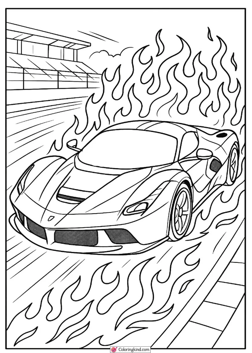 Ferrari LaFerrari in a Supercar Showdown