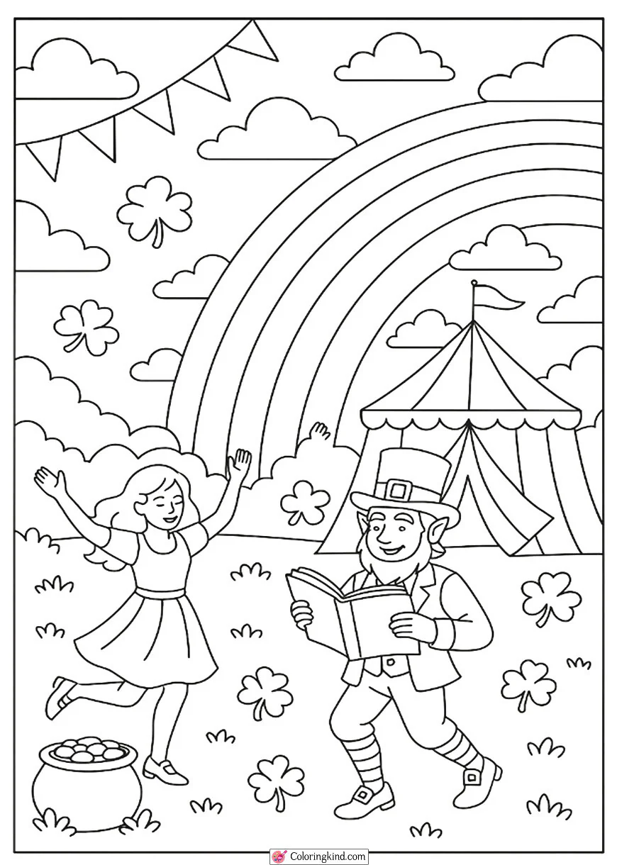 Irish Rainbow Festival Scene
