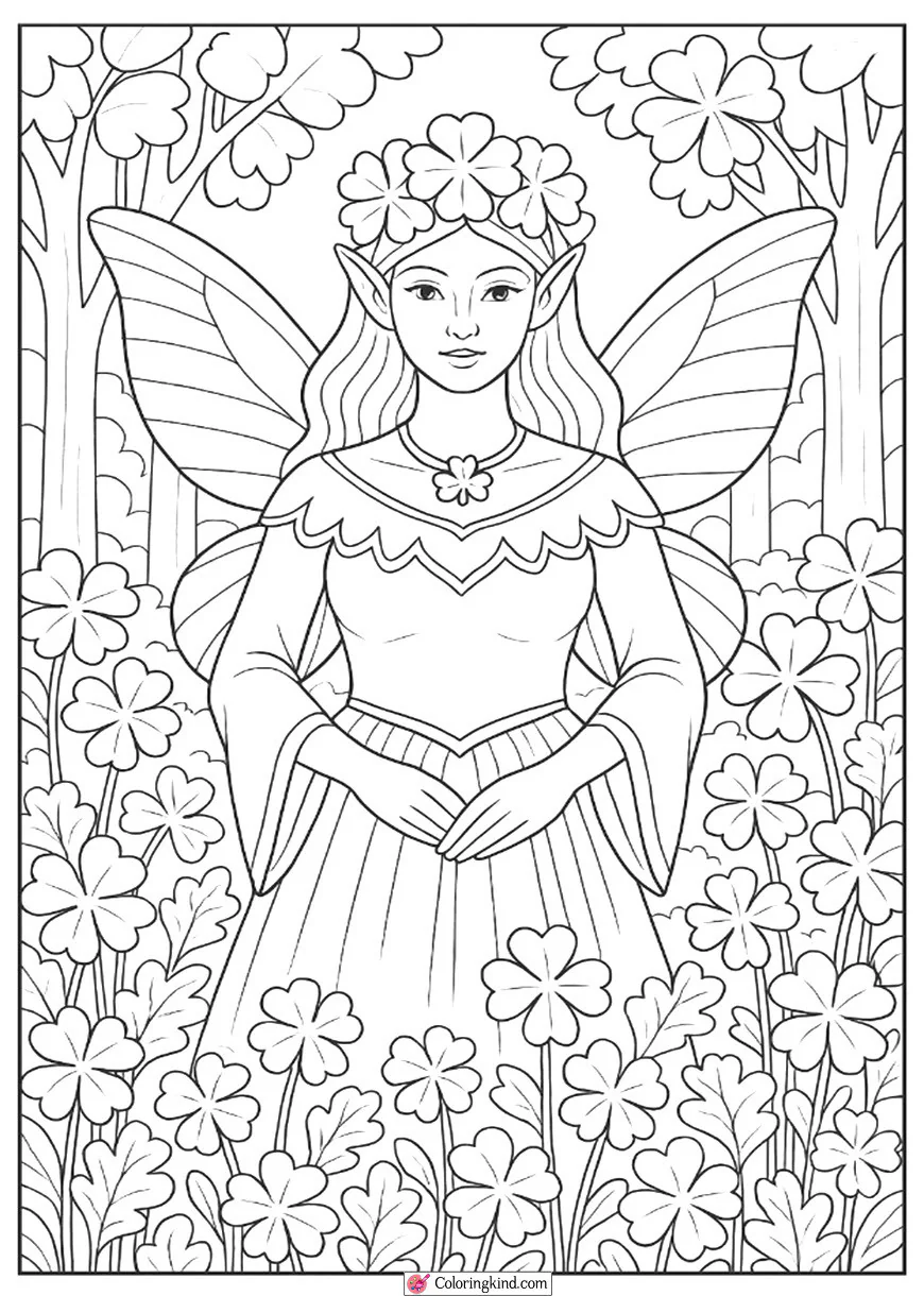 Fairy Queen of the Clover Forest