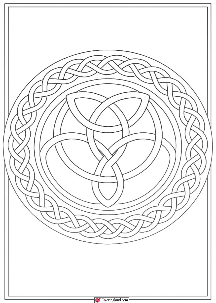 Celtic Knot Mandala