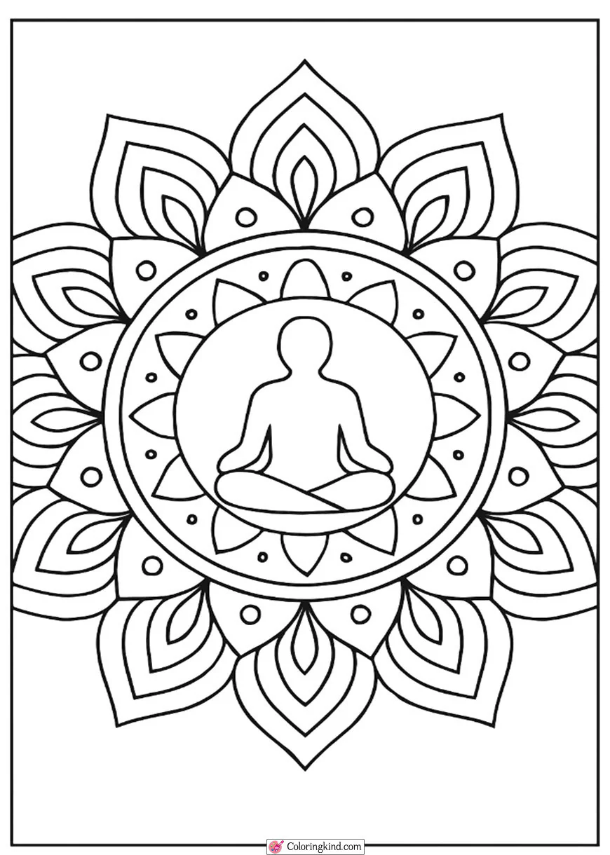 Meditation Circle Mandala