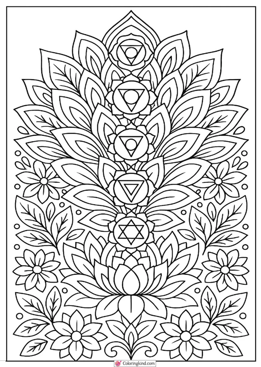 Chakra Energy Mandala