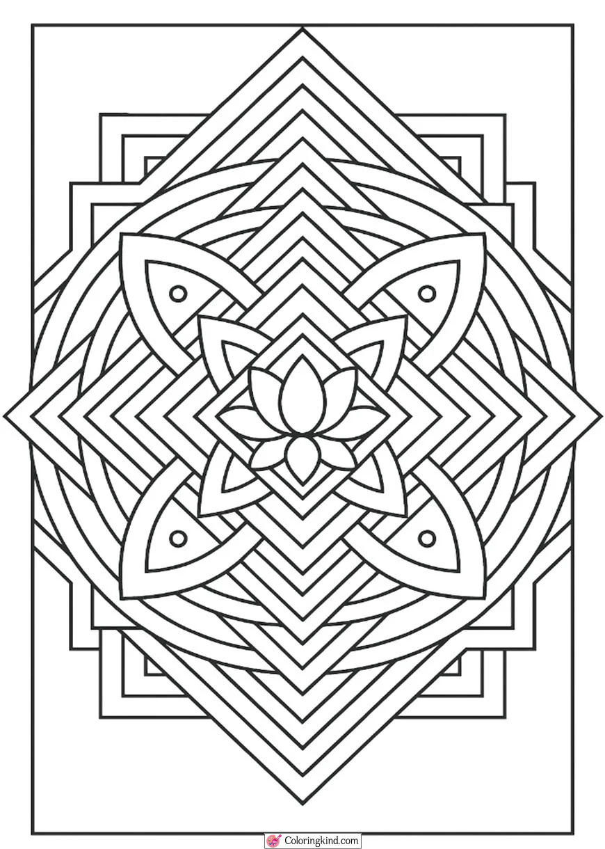 Enlightenment Pathway Mandala