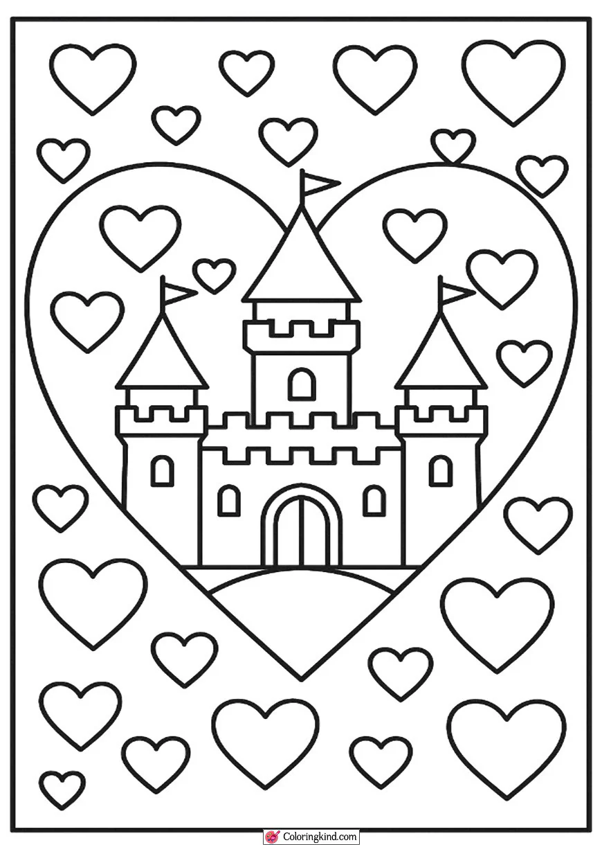 Castle Inside a Heart