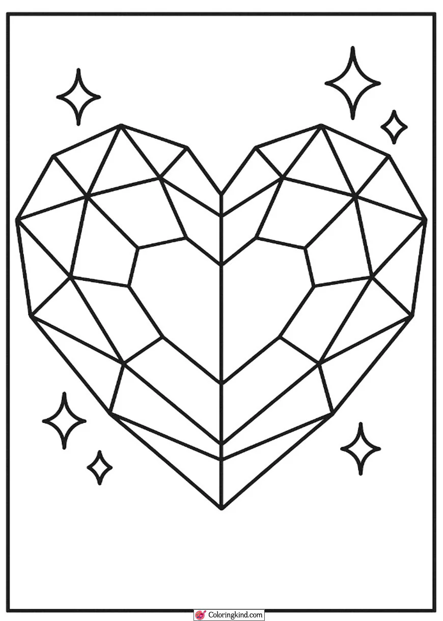 Heart Shaped Crystal