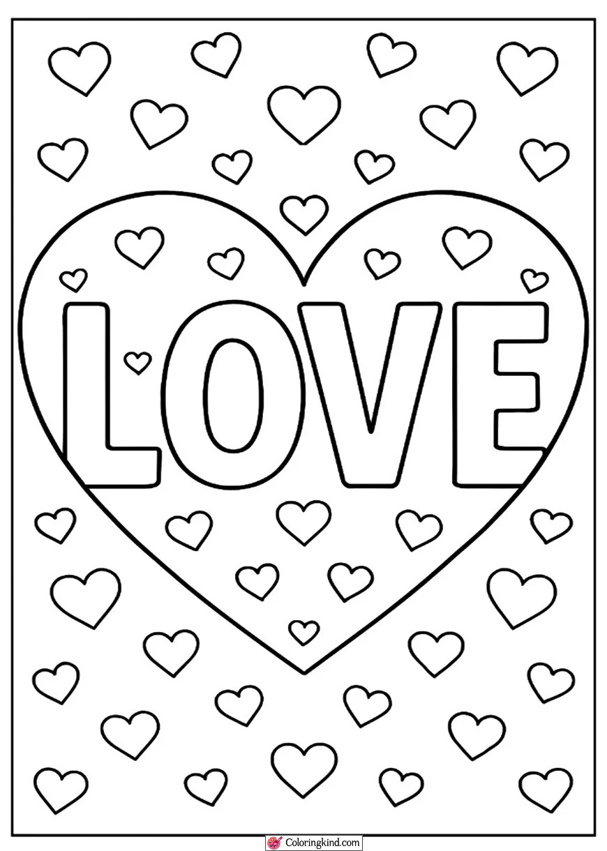 Heart with “Love” Inside