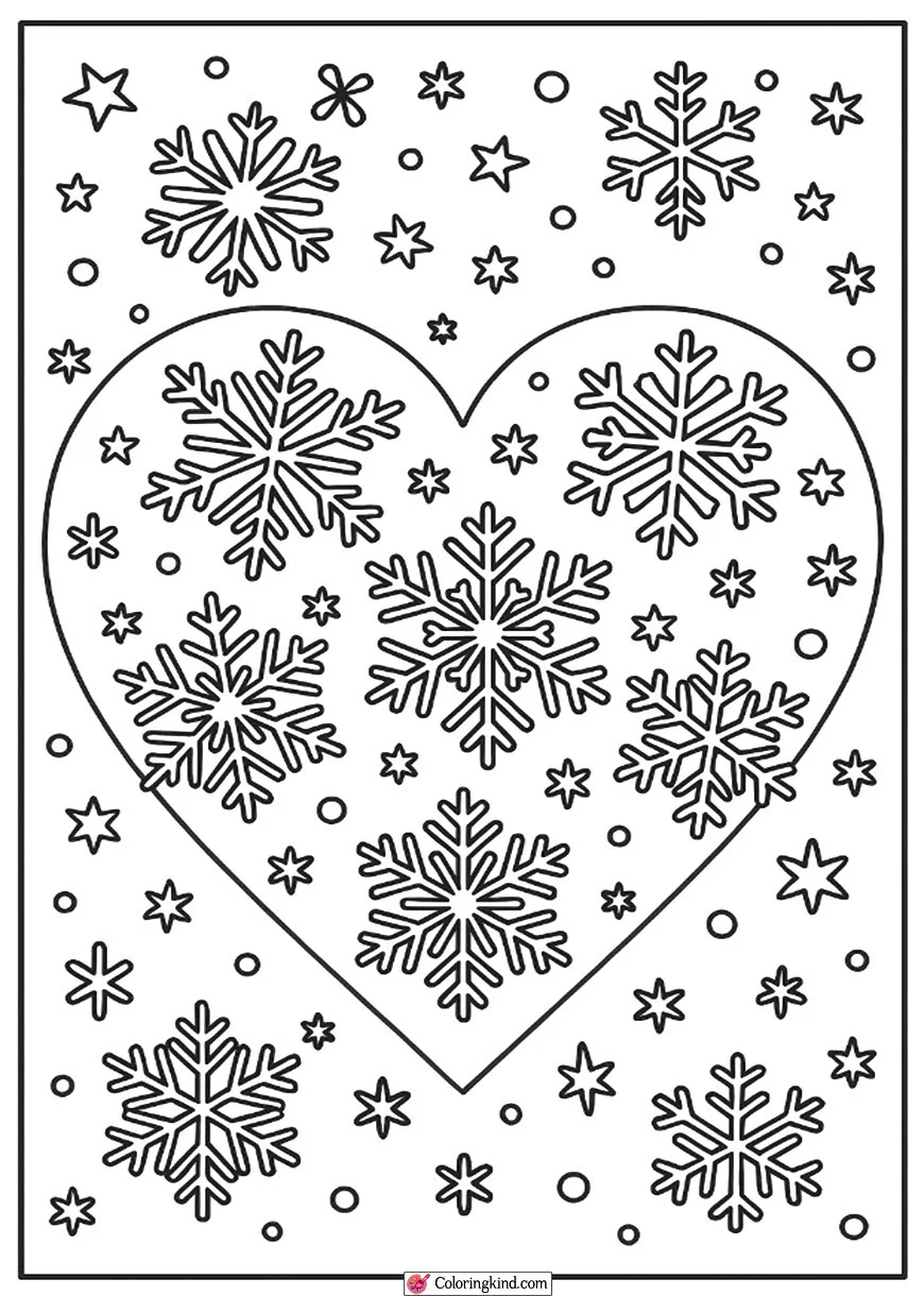 Snowflake Heart