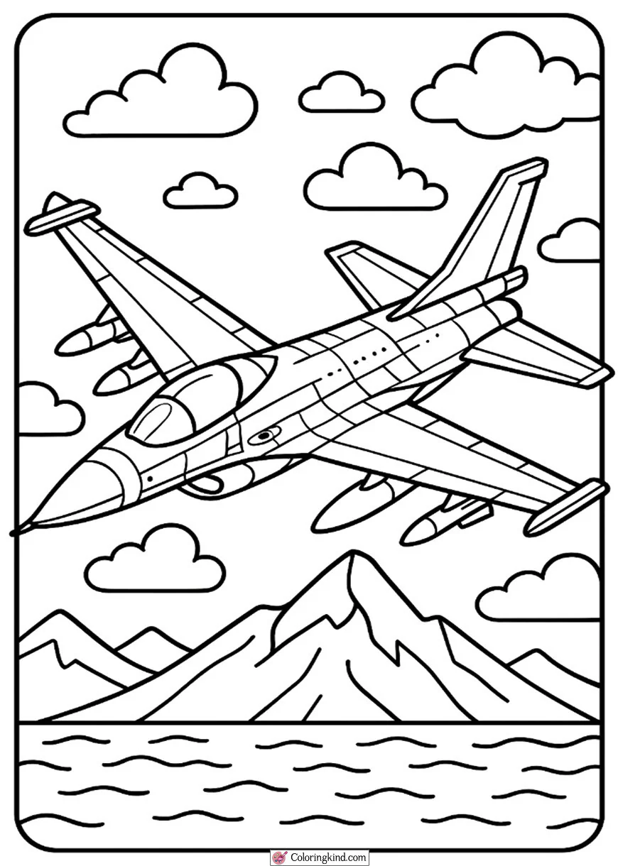 F-16 Fighting Falcon Jet