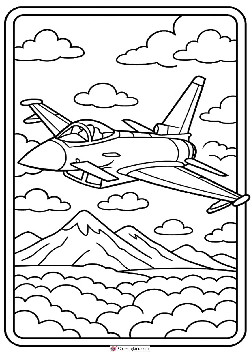Eurofighter Typhoon Jet