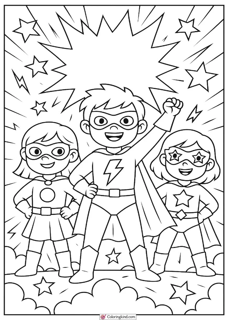 Superhero Birthday Bash