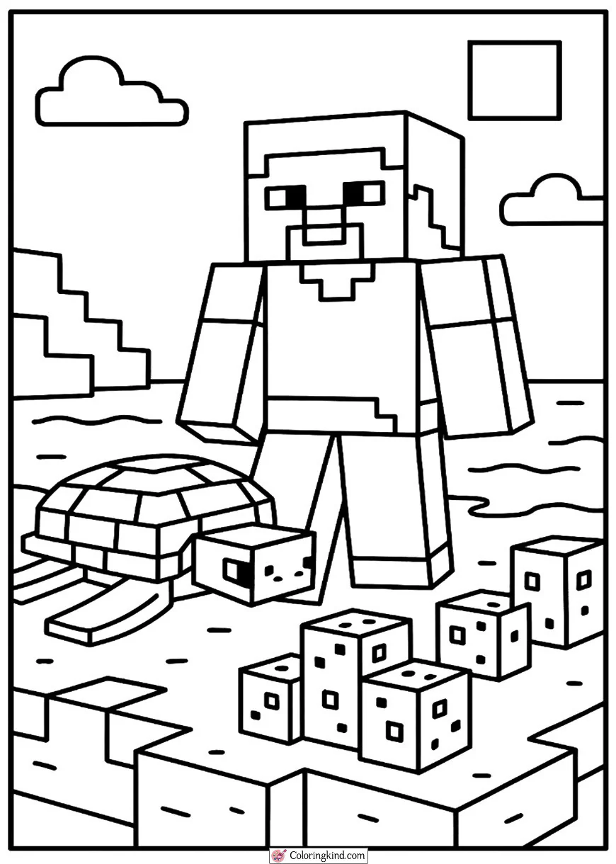 Steve with Turtle Eggs