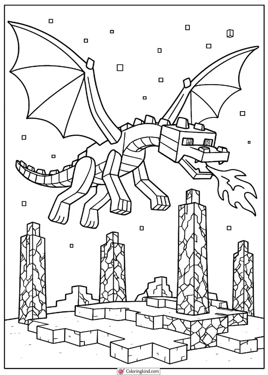 Ender Dragon Battle