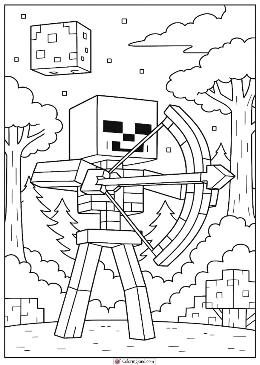 MC Skeleton with Bow