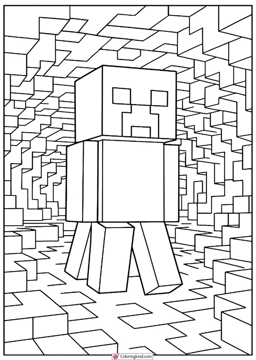 Creeper in the Cave