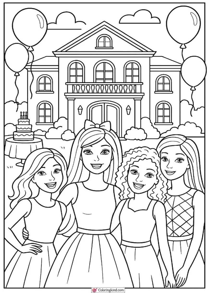Barbie Dreamhouse Party