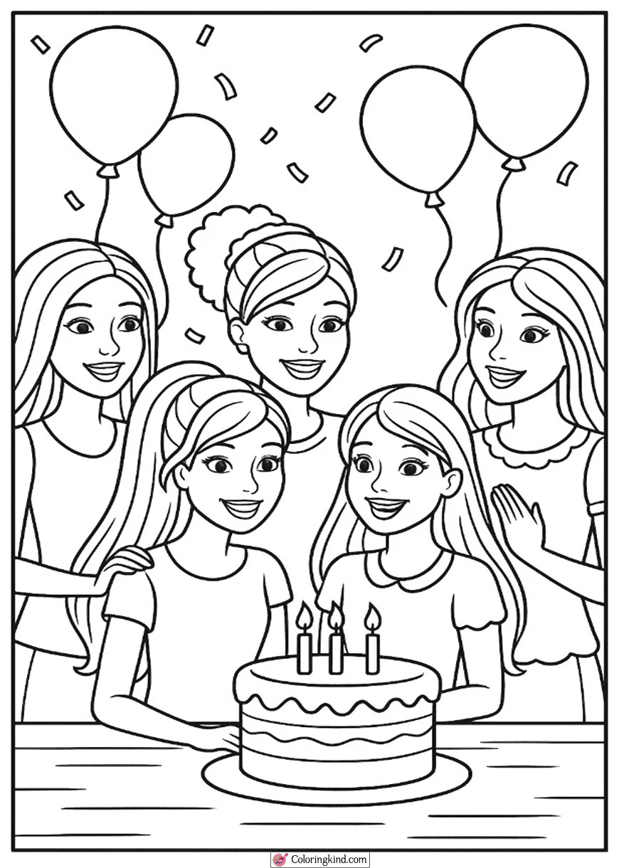 Barbie and Friends Birthday Celebration