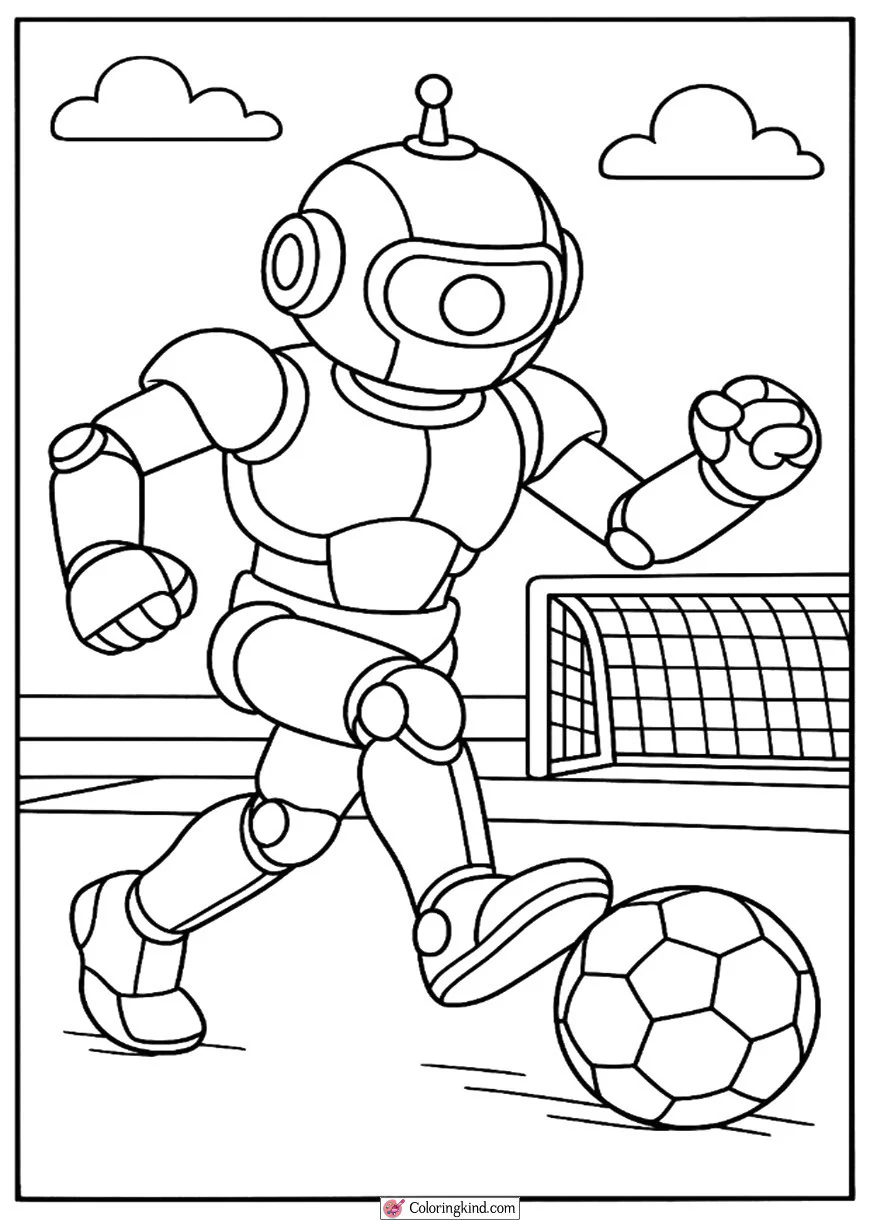 Robot Football Player