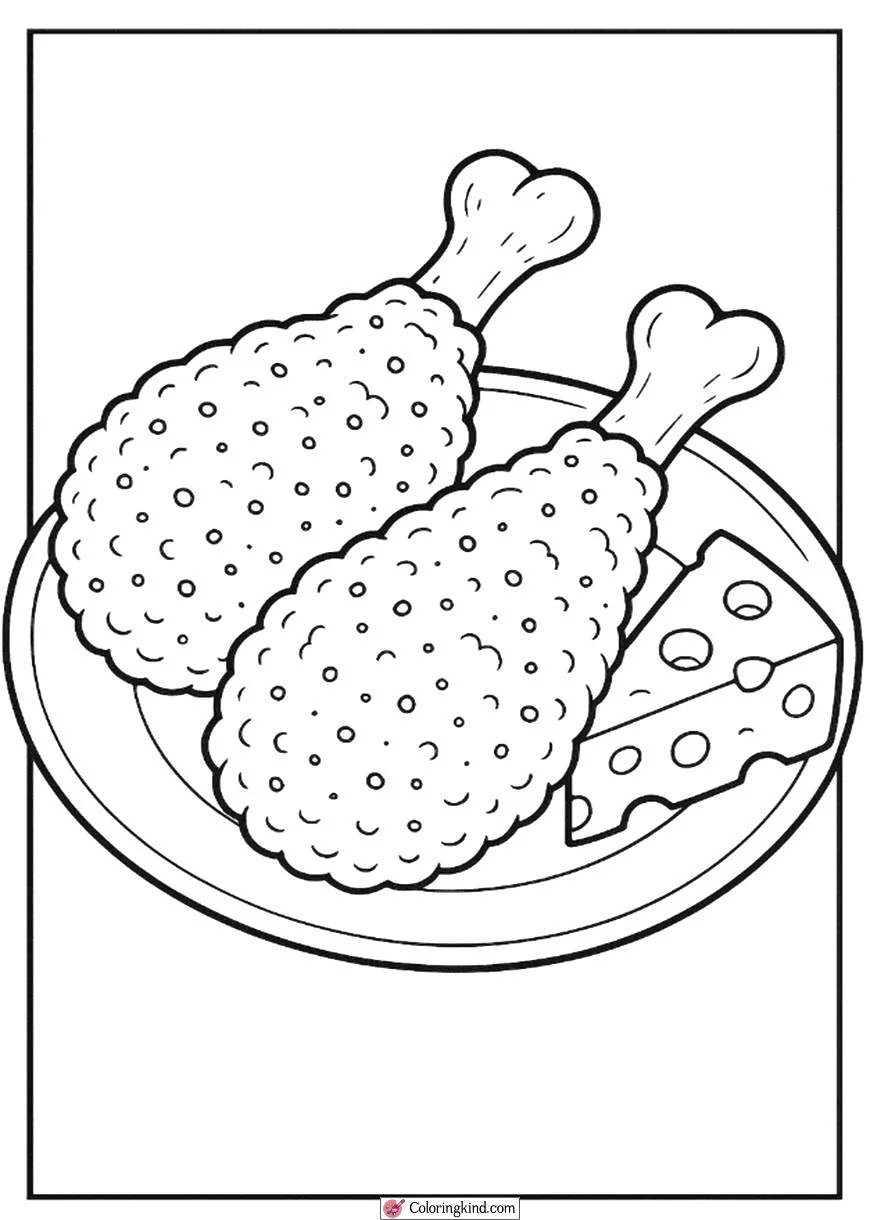 Crispy Fried Chicken Drumsticks