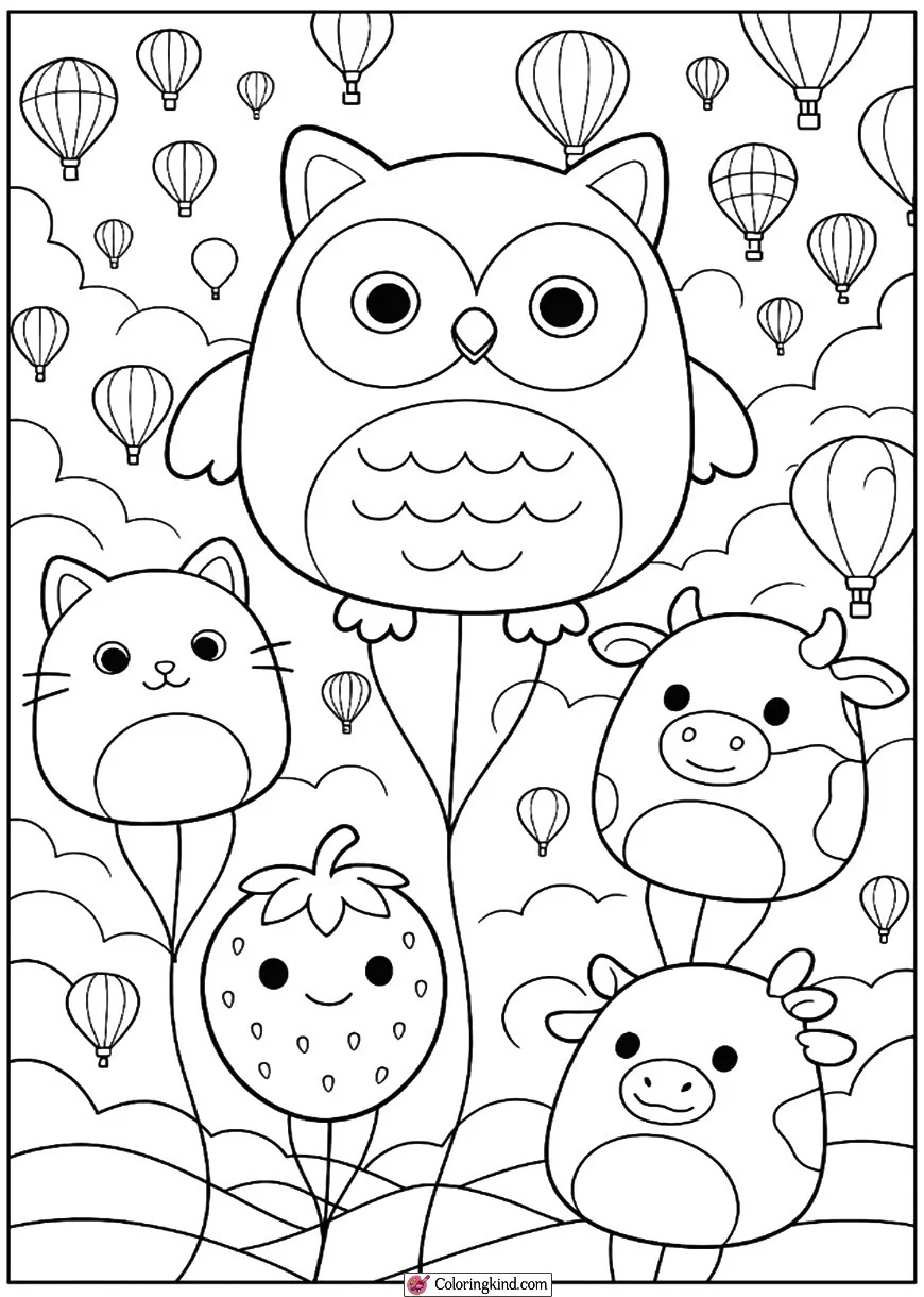 Squishmallow Balloon Festival