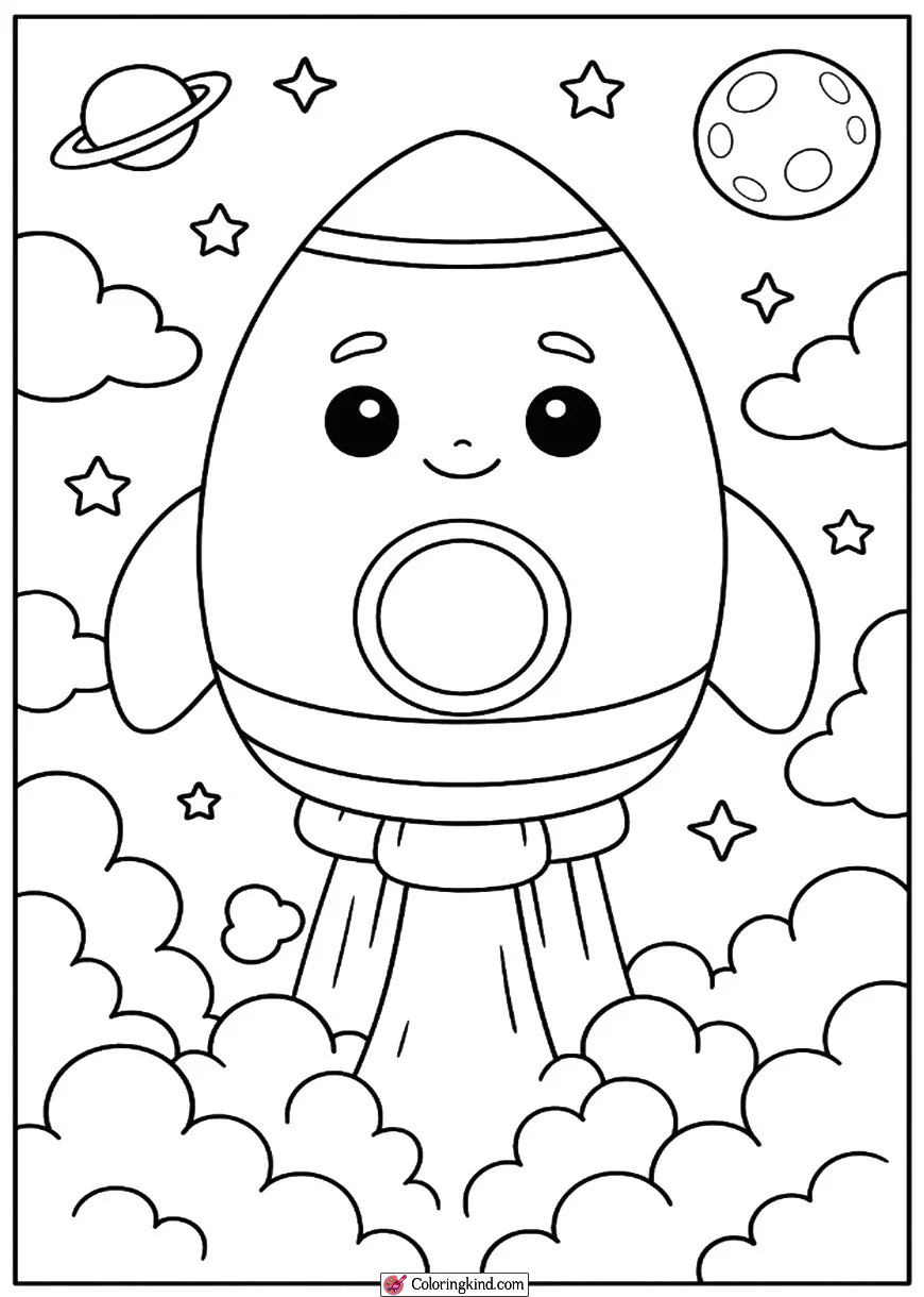 Squishmallow Space Rocket Launch