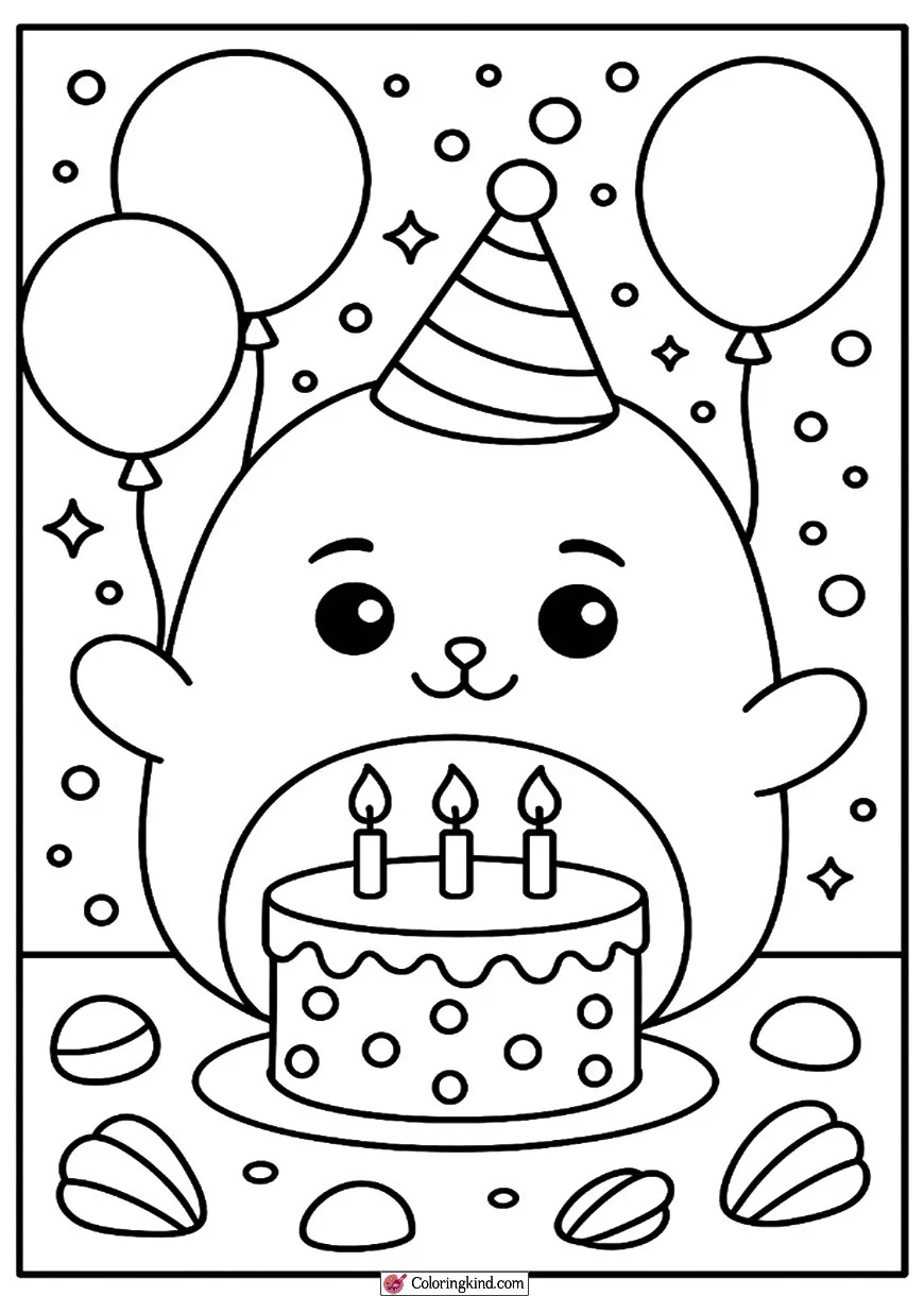 Squishmallow Birthday Party