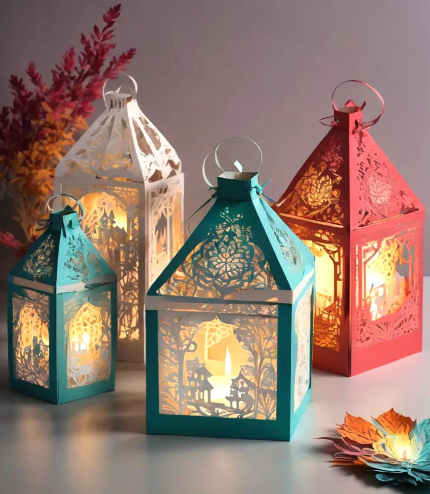 Festive Lantern Wraps & Windows