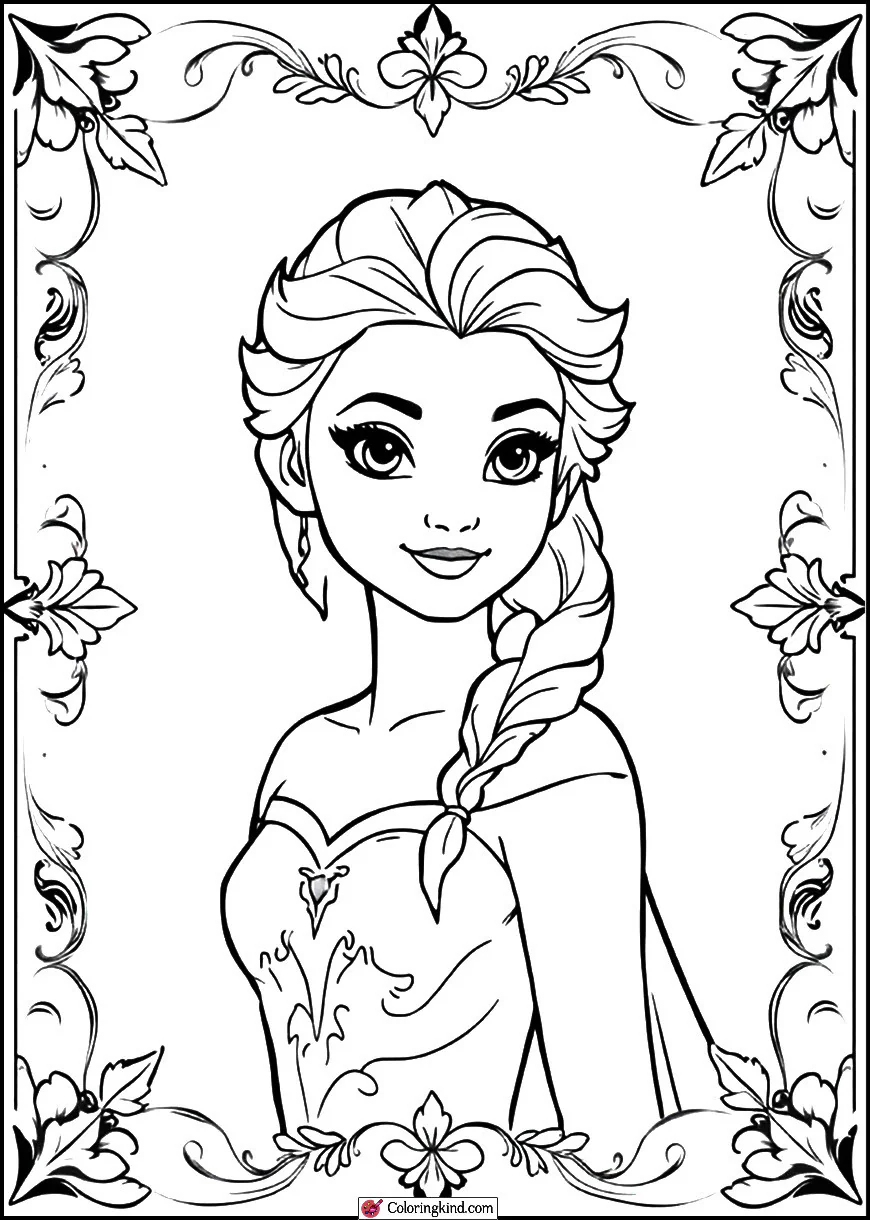 Beautiful Elsa Portrait