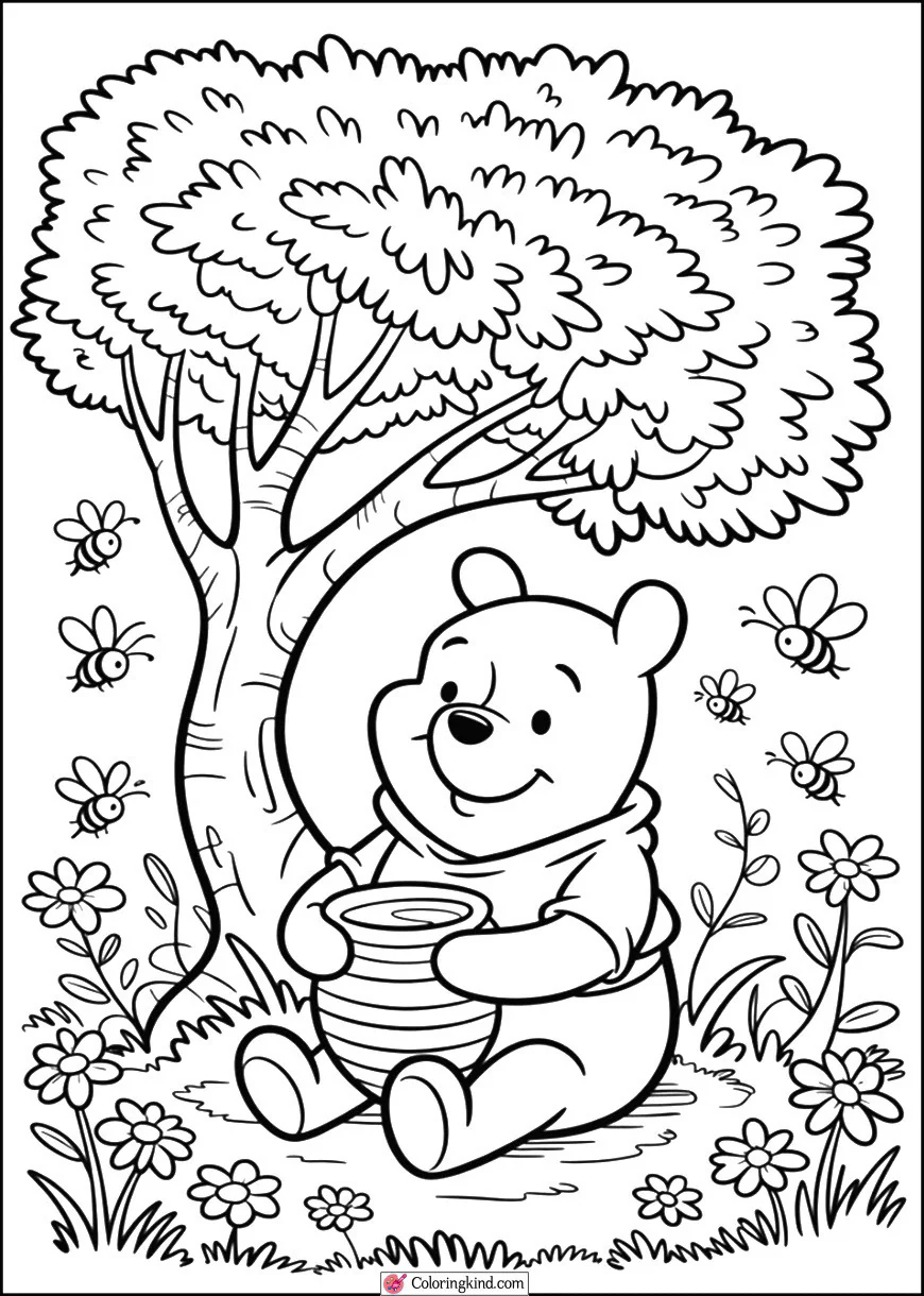 Winnie-the-Pooh the honey monster
