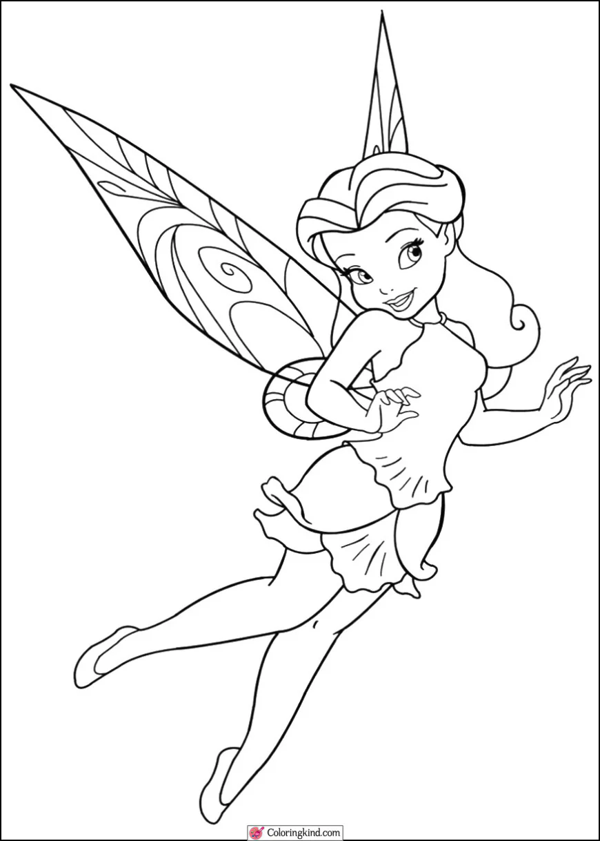 Tinker Bell winged fairy