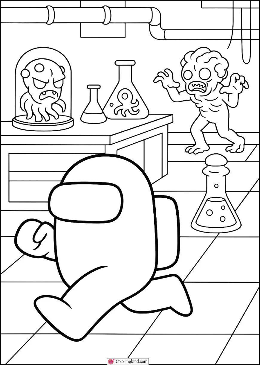 Crewmate in a Lab of Mutants