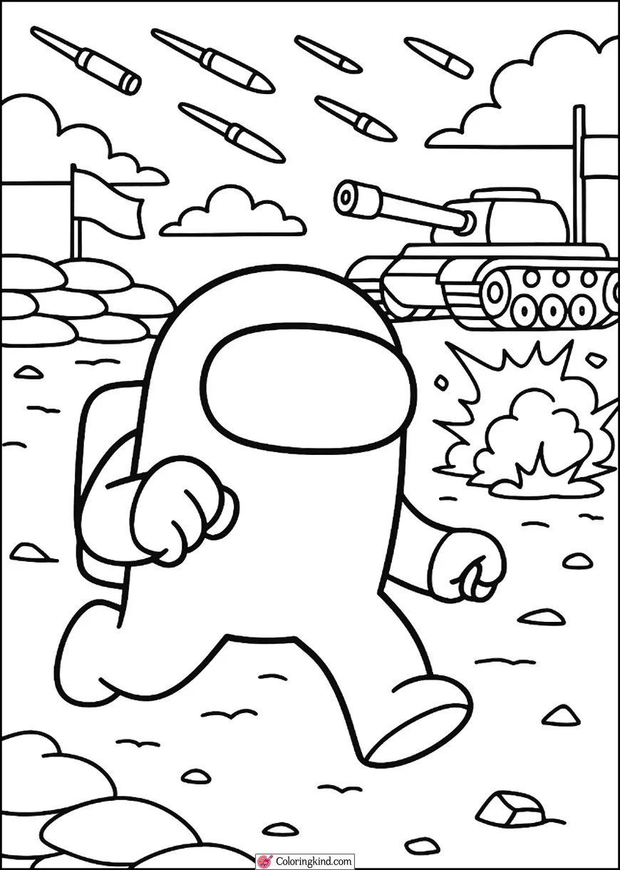 Crewmate Trapped in Battlefield