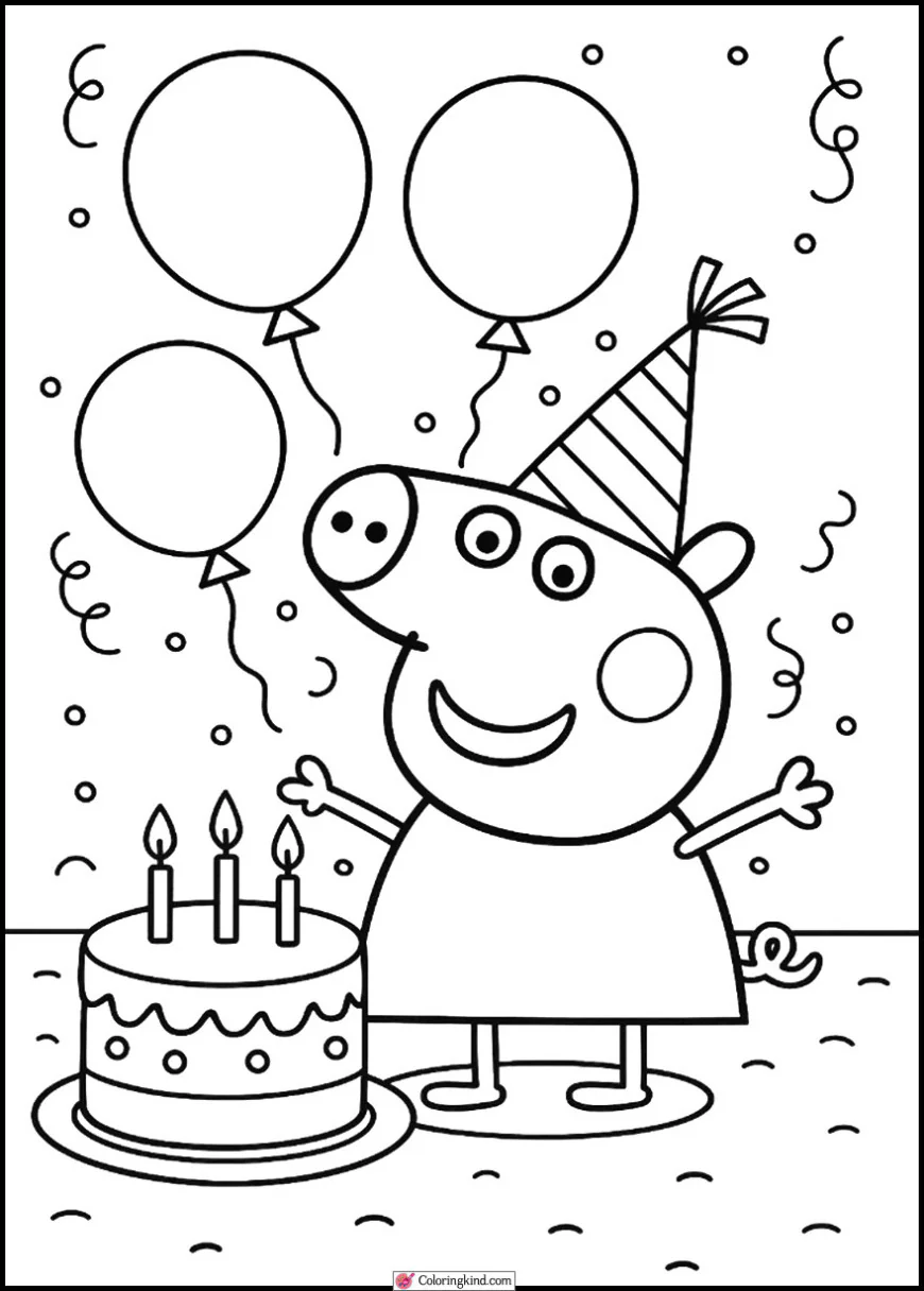 Peppa Pig Birthday Party