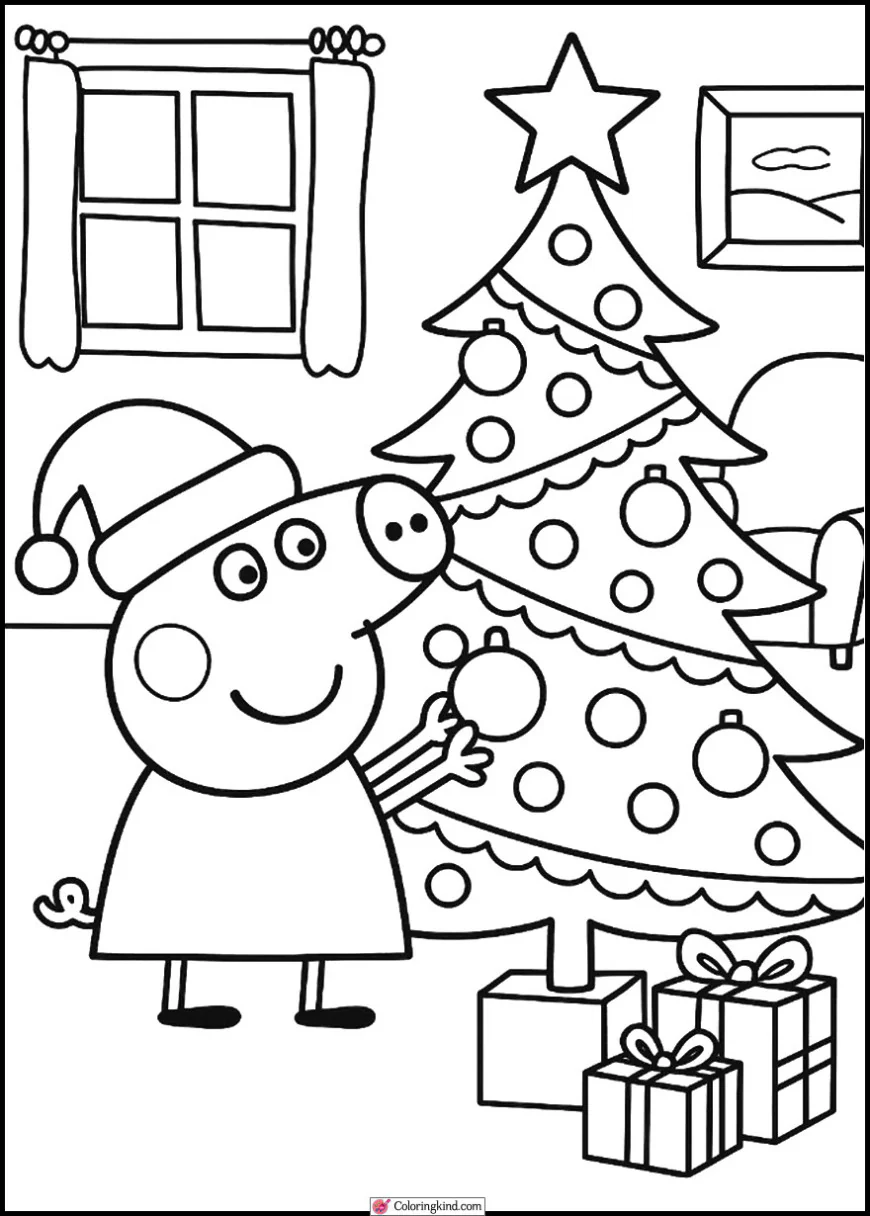 Peppa Pig Christmas Tree