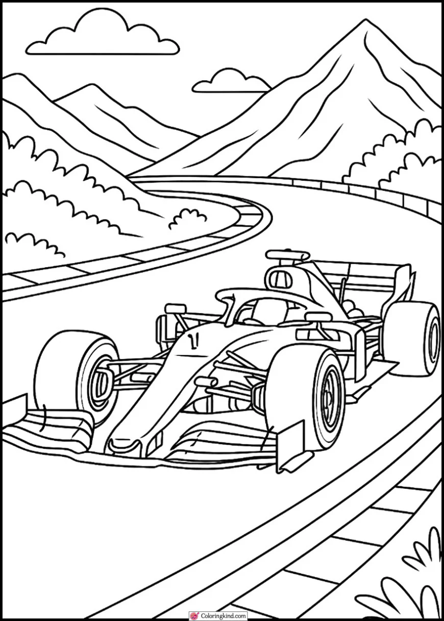 Alpine F1 Car