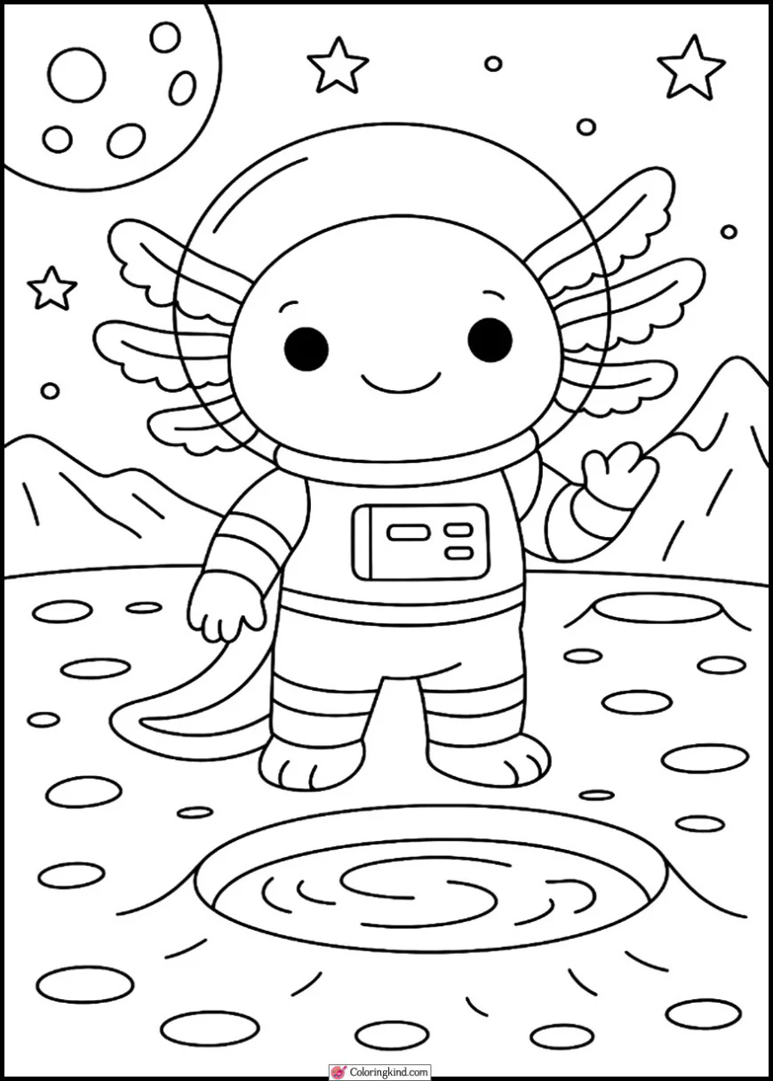Axolotl Astronaut