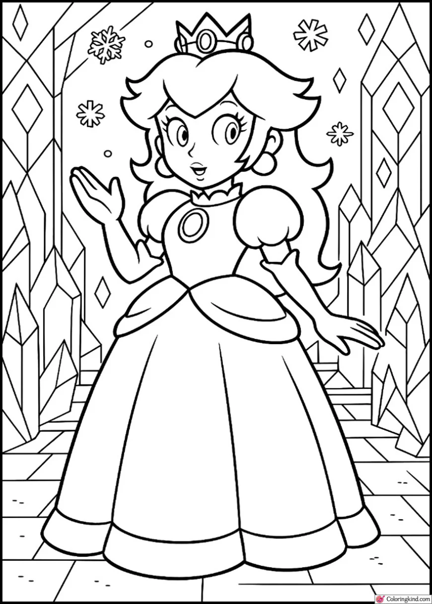 Peach in the Ice Crystal Palace
