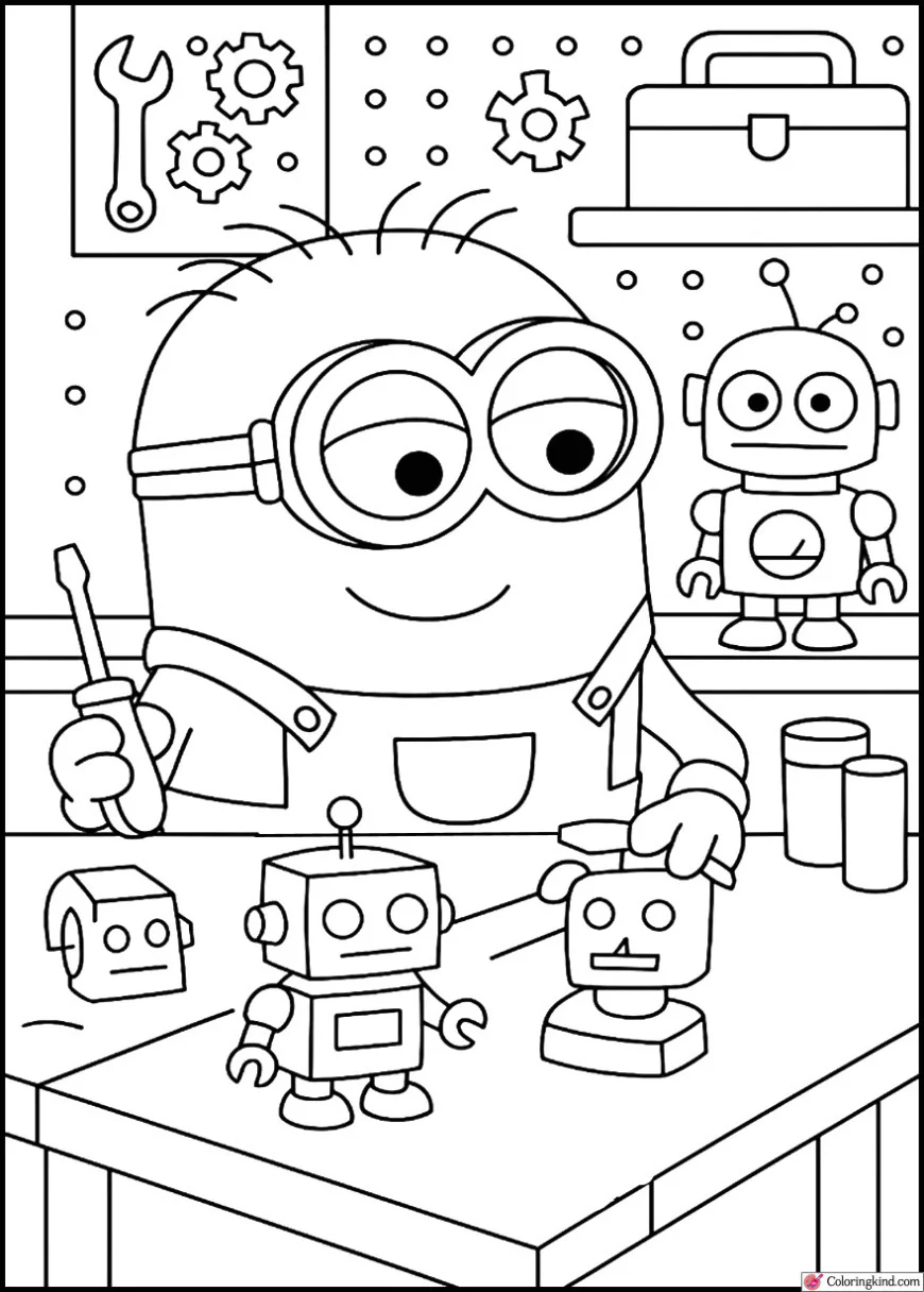 Phil Building Robots in a Workshop