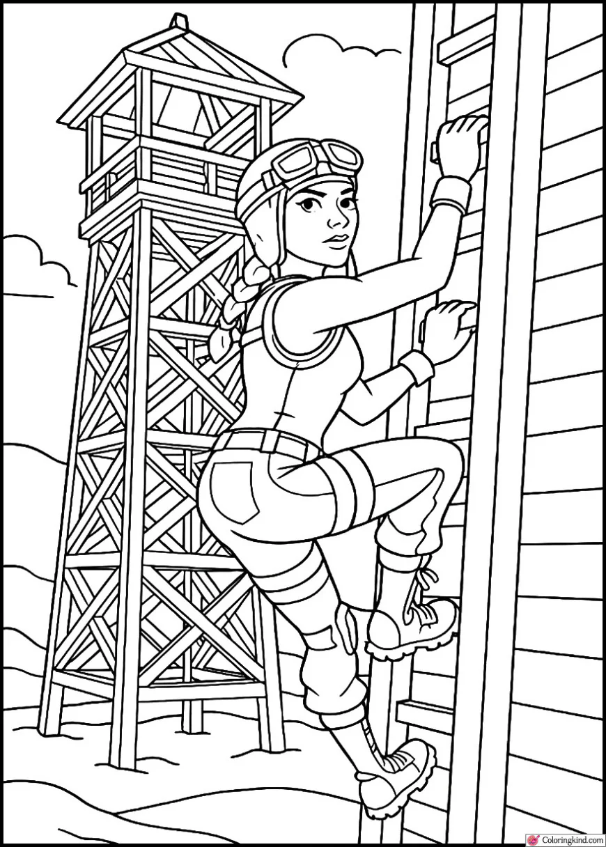 Renegade Raider Climbing Tall Tower